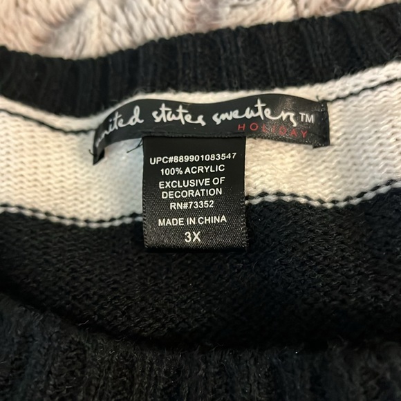 United States Sweaters, Gingerbread Christmas sweater, Women’s 3X - Picture 5 of 6